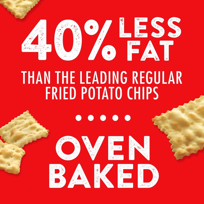 (3 pack) Toasted Chips Sour Cream and Onion Crackers, Party Snacks, 8.1 oz gallery