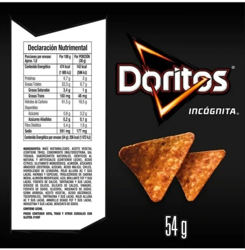 6-Pk Doritos Incognita 54g/1.95oz gallery