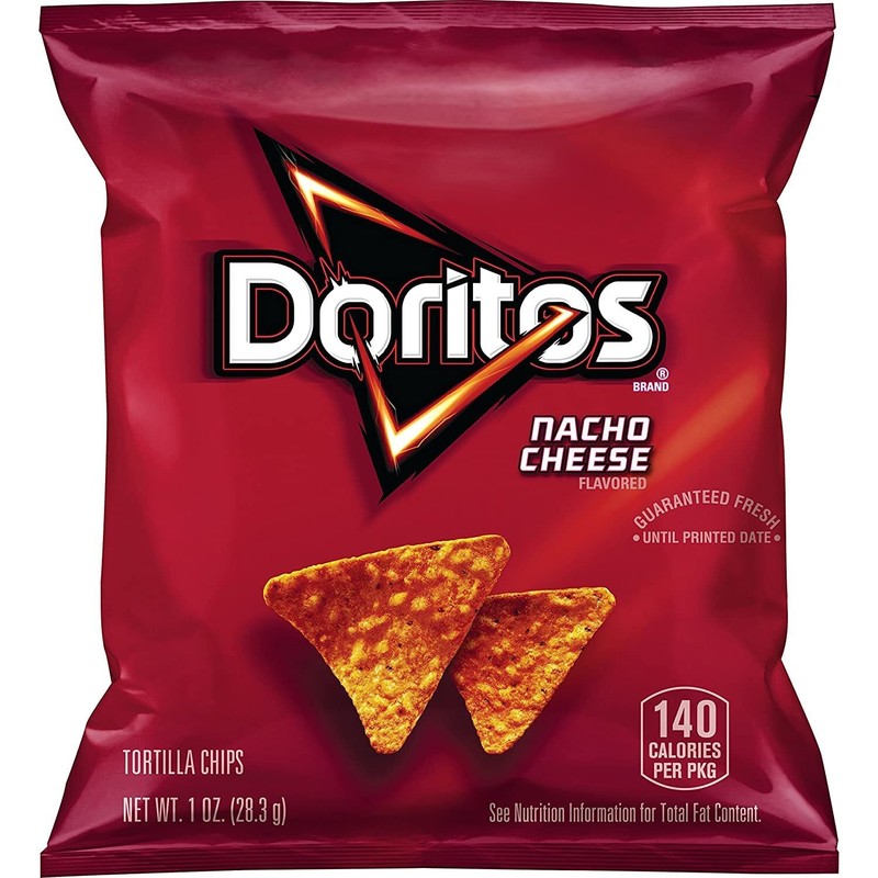 Doritos Nacho Cheese Tortilla Chips Pack of 64 1.75 Ounce Bags 112 Ounces gallery
