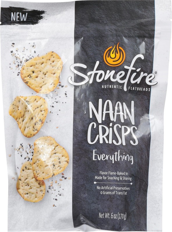Naan Crisps Everything 6oz