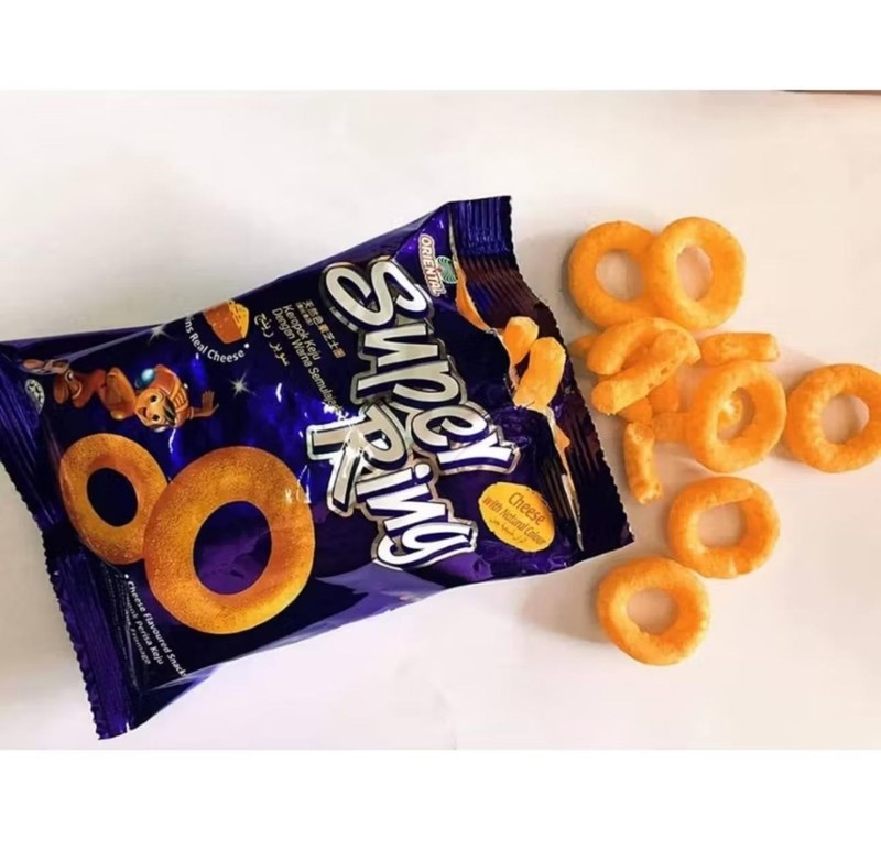 Super Ring Cheese Snack Bundle – Rare Malaysian Chips – Imported Asian Food gallery
