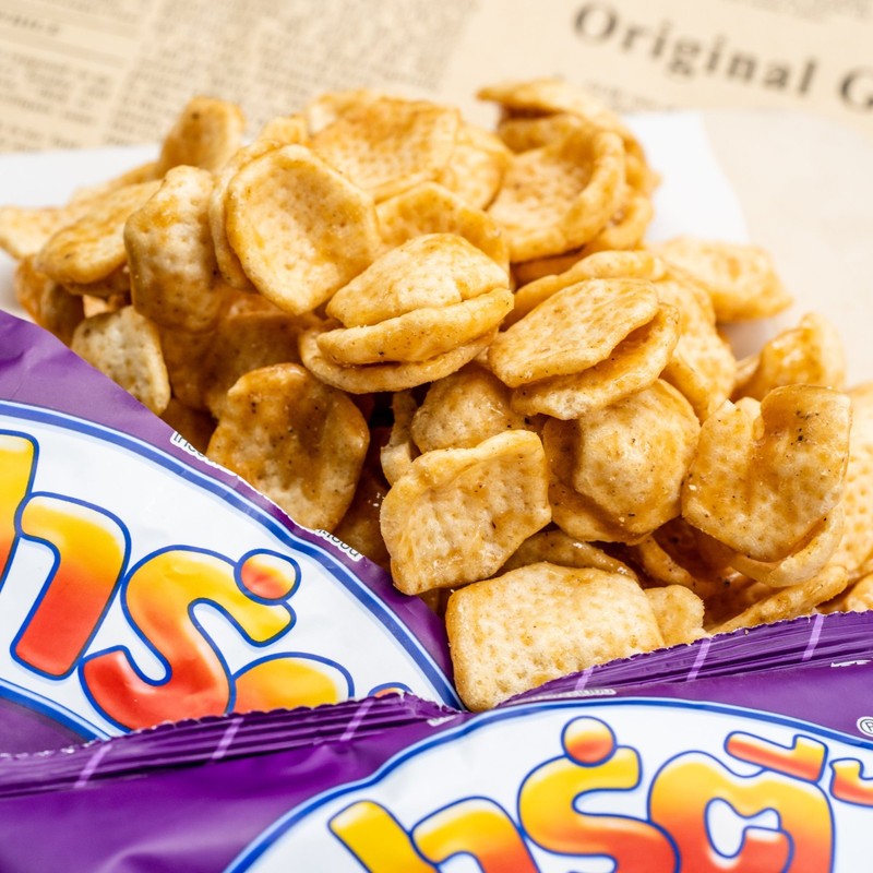 6X Party Potato Chips Sweet & Spicy Butter Caramel Flavor 48g Crispy Thai Snack. gallery
