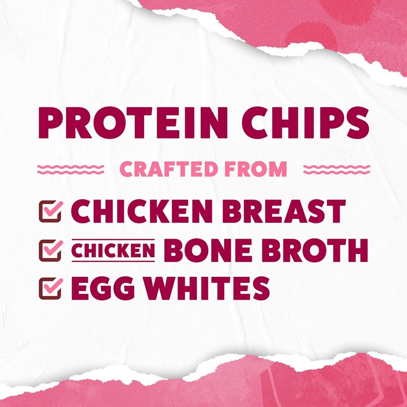 Protein Chips Himalayan Pink Salt High Protein Keto Friendly 1.34oz Pack of 8 gallery