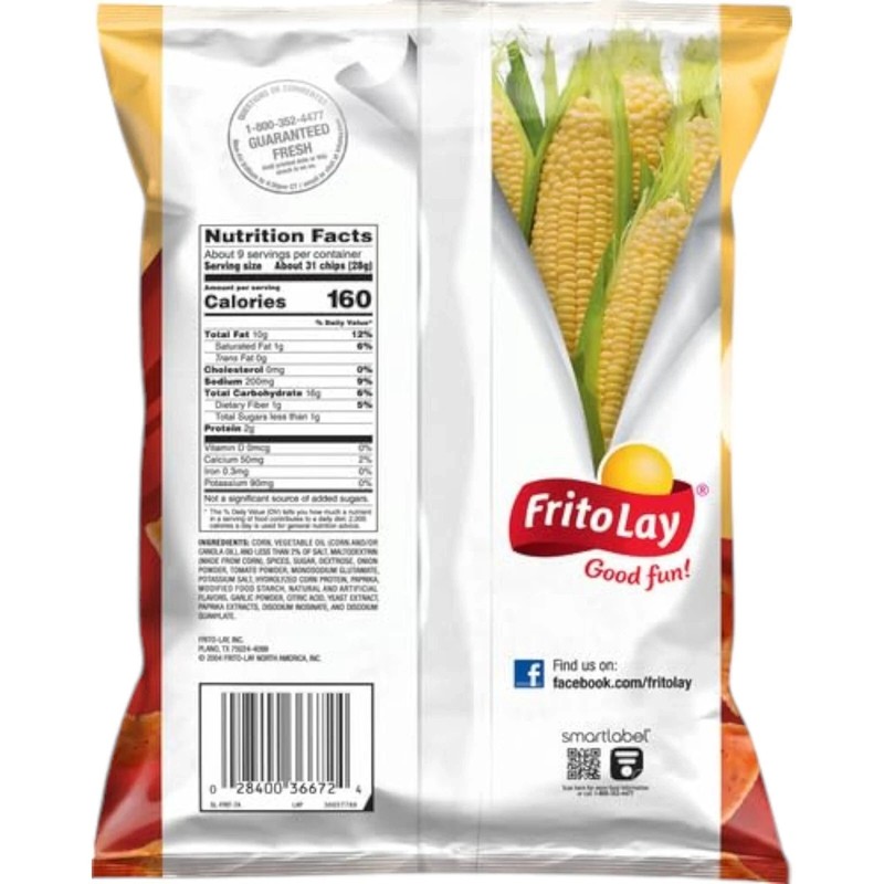 Fritos Bar B Q Flavored Corn Chips 9.25 oz Barbecue Flavor gallery