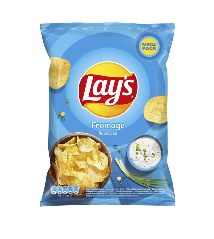 3 LAYS FROMAGE Sour Cream & Herbs Flavor Potato Chips Crisps Snacks 200g 7oz gallery