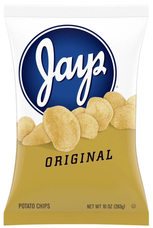 JAYS Chips 30 1.25oz BAGS 10 Original 10 Hot Stuff 10 BBQ NEW SEALED gallery