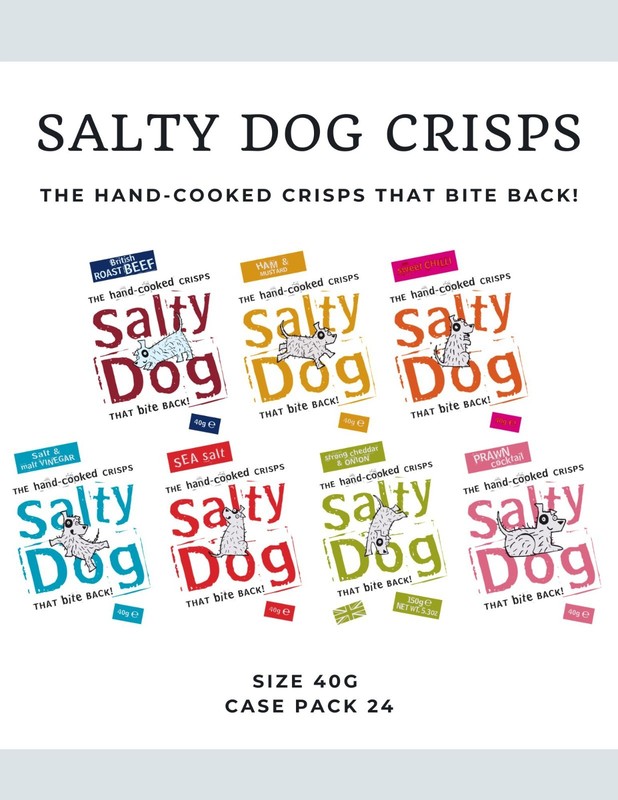 Salty Dog Crisps (English Kettle Chips)