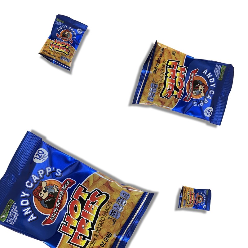 Hot Fries Snacks Value Pack 120 Calorie Packs | 24 Bags gallery