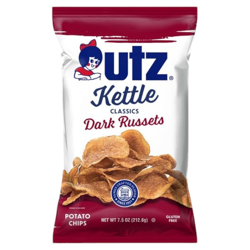 Utz Quality Foods Kettle Style Classics Dark Russets Potato Chips (3-Pack) gallery