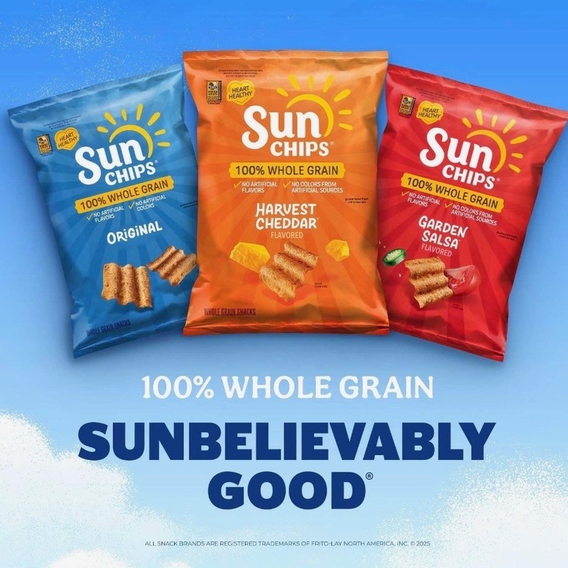 SunChips Mix Variety Pack Whole Grain Chips 30 ct gallery