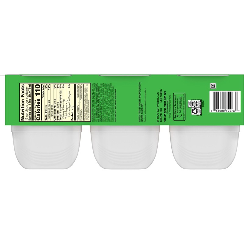 Sour Cream and Onion Crisps, 12-Count Lunch Snack Pack gallery