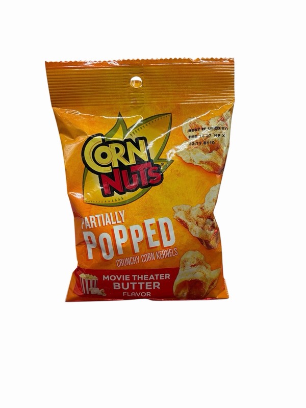11– 3oz Sealed Bags of Movie Theater Butter Corn Nuts Snacks, Partially Popped gallery