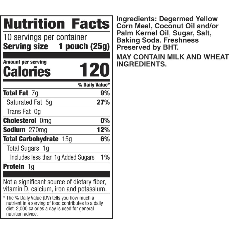 Crispy Corn Snacks Multipack, 10 Count Snack Bags, 8.75 oz Total Weight gallery