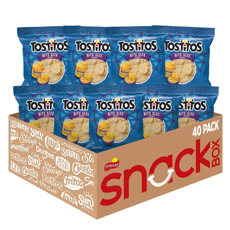 Tostitos, Bitesize Rounds, 1 Ounce (Pack of 40) 40 1)