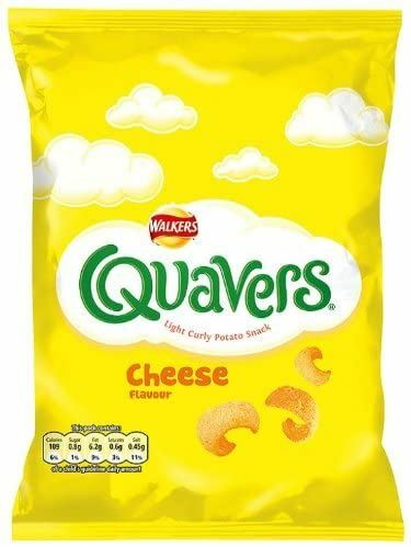 Quavers Cheese - 20.5g - Pack of 8