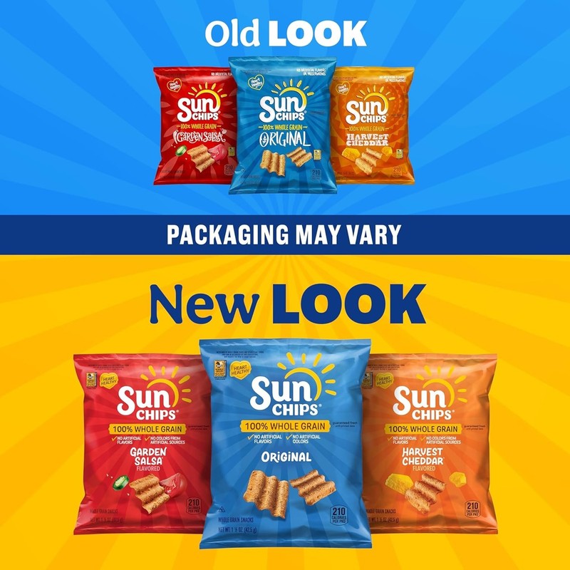 Indulge in 40 Count Whole Grain Chips Variety Pack | Healthy Snacking Delight gallery