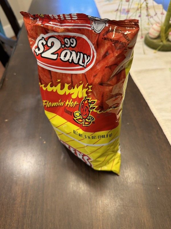 Fresh Full New Unopened Bag Chester’s Flaming Hot Fries Error Misprint gallery