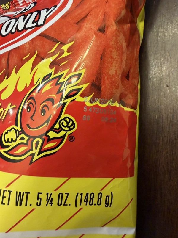 Fresh Full New Unopened Bag Chester’s Flaming Hot Fries Error Misprint gallery