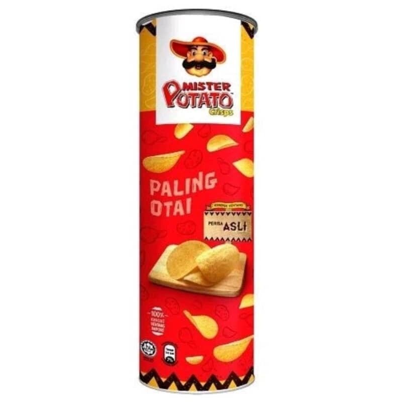 1 Bottle Mister Potato Chips Original 145g – Free Shipping