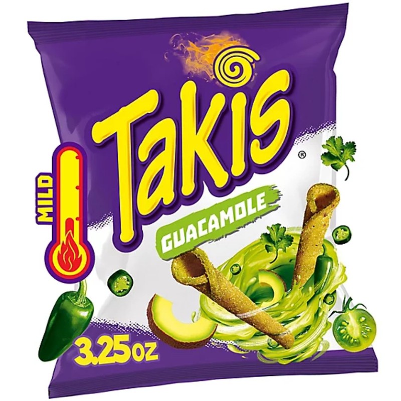 10x Bags Takis Mild Guacamole Tortilla Chips | 3.25oz | Fast Shipping!