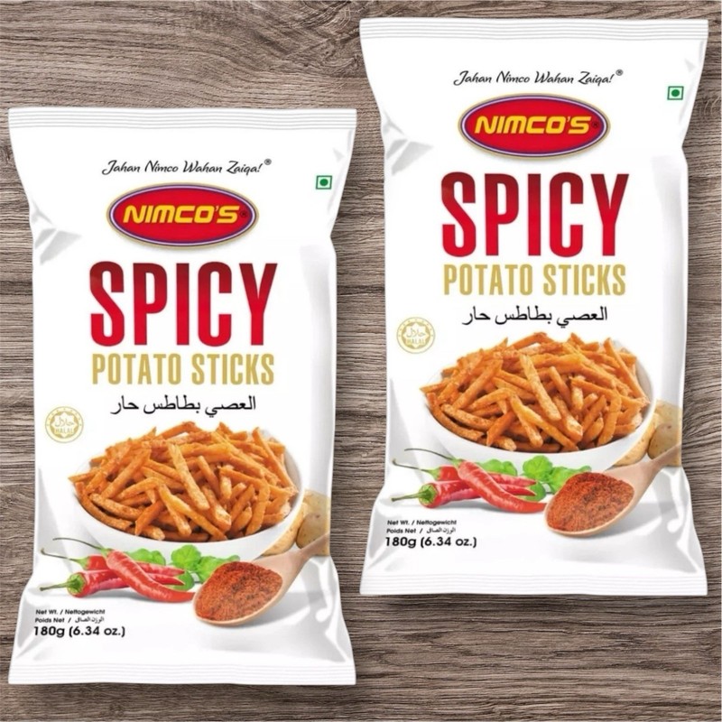 Nimcos Spicy Potato Chips (Pack Of 2)