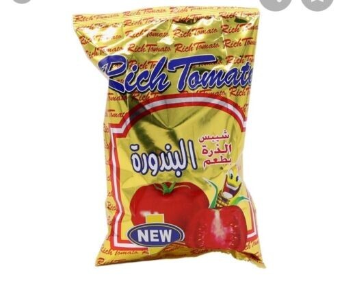 Chips Rich tomato 24 pcs for kids HALAL شيبس الذرة بطعم البندورة اللذيذ gallery
