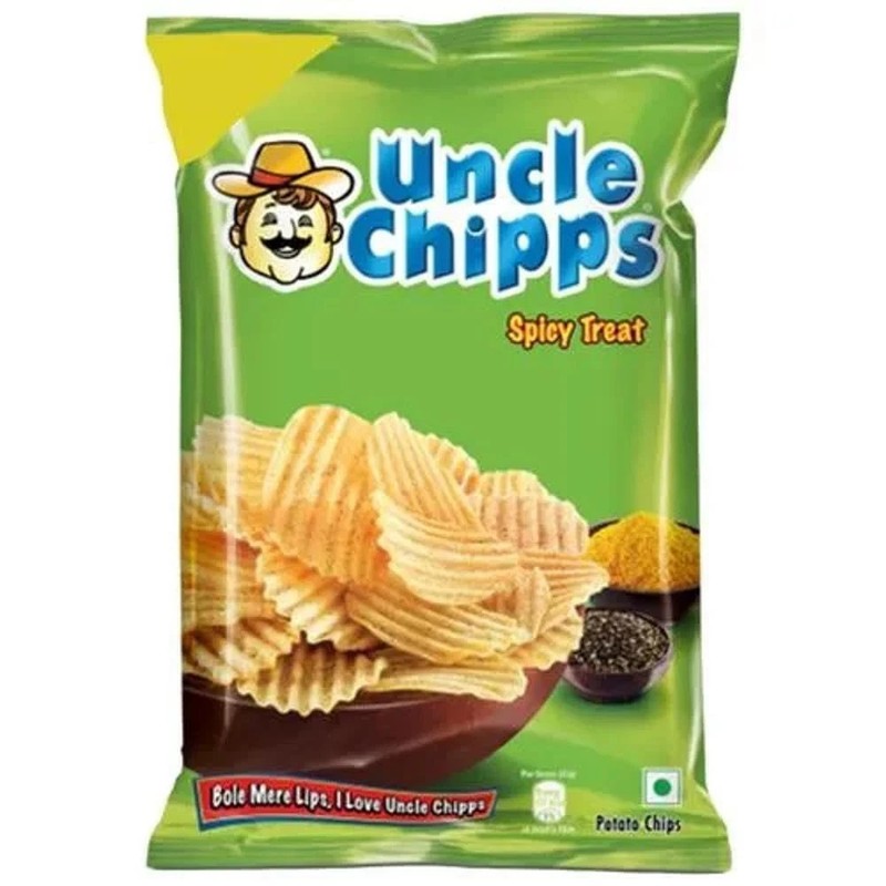 Uncle Chipps Spicy Treat, 80gm (Pack of 3) Free Delivery 7 to 10 days gallery