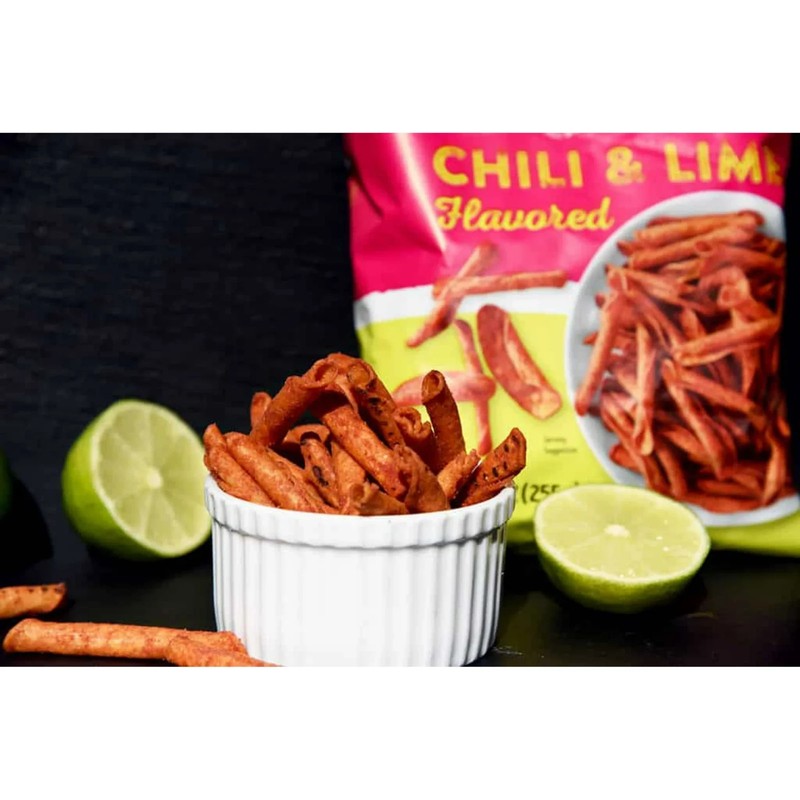 Trader Joe’s Rolled Tortilla Chips Chili & Lime - Pack of 1 gallery
