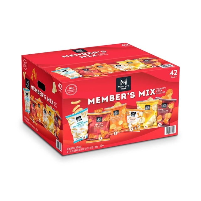 🍟🔥 Member’s Mix Variety Pack Chips – 42 Count (1 oz Bags) 🔥🍟 gallery