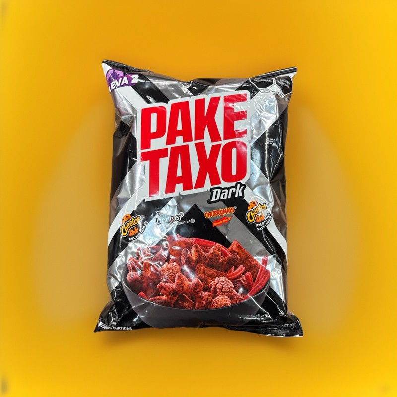Paketaxo Dark 300g 2-Pack –Hard to Find Imported –Limited Edition Mexican Chips