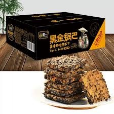 Hao Yi Crisp Rice Crab Roe Flavor 500g 豪一 黑金鍋巴黑米鍋巴 - 蟹黃口味 gallery