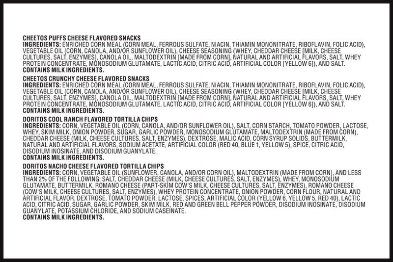 Frito-Lay Doritos & Cheetos Snack Chips Variety Pack, 18 Count Multipack gallery