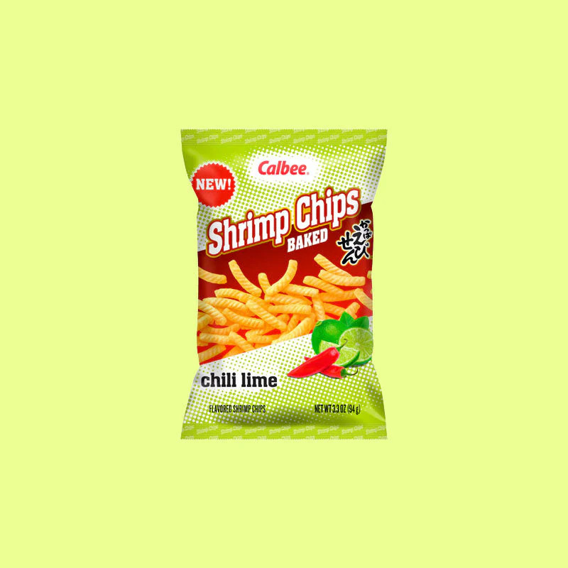 Calbee Shrimp Chips Chili Lime 3.3oz (Japan) Exotic Snacks