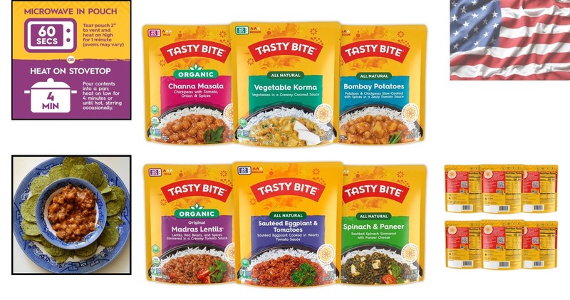 Quick and Easy Indian Variety Pack - 6 Authentic Dishes for Busy Lives gallery