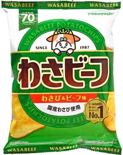 Potato chips wasa beef 50g × 12 bags /Direct from Japan