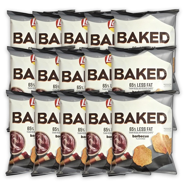 Baked Lay's Barbecue Potato Chips, .875 Oz, 6 Bags gallery