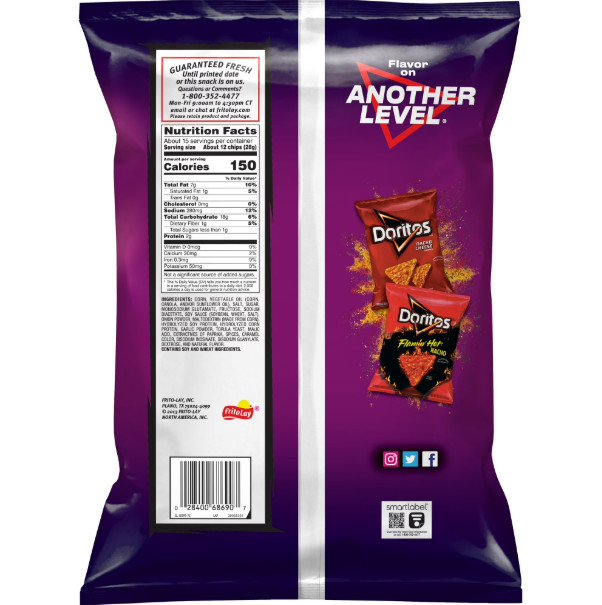 Doritos Spicy Sweet Chili Flavored Tortilla Chips 14.5 oz Bag - Free Shipping gallery