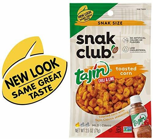 Snak Club Toasted Corn Tajin Clásico Chili & Lime,Low-Cholesterol 2.5oz(12 Pack) gallery