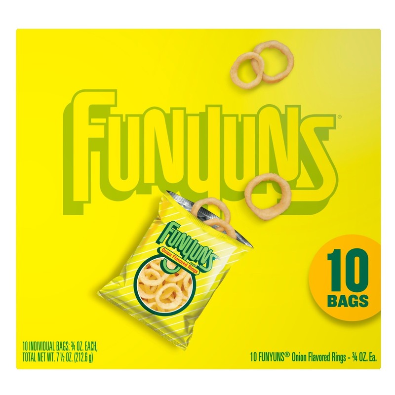 Onion Ring Flavored Snack Chips 10 Count Multipack Individually Wrapped New gallery