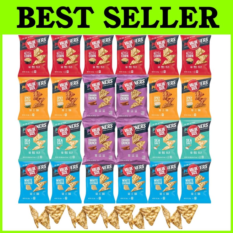 Pop-Corners Variety Pack, 28 Count, 5 Flavors