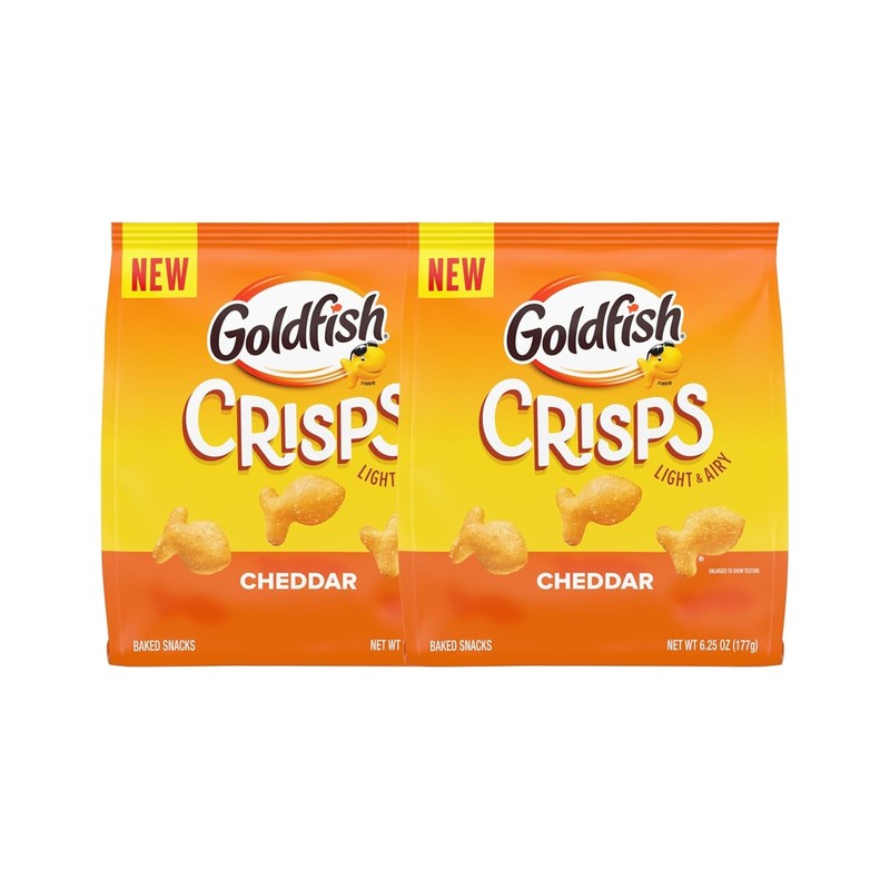 Goldfish Crisps Spicy Dill Pickle Flavored Select Size & Flavour(Free Shipping).