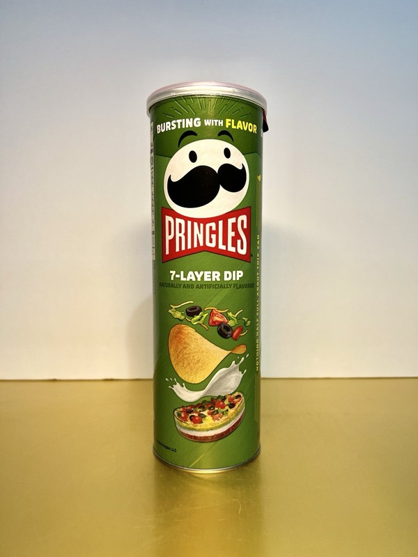 🔵 New Limited Edition Pringles 7-Layer Dip Nacho Potato Crisps Chips 5.5oz