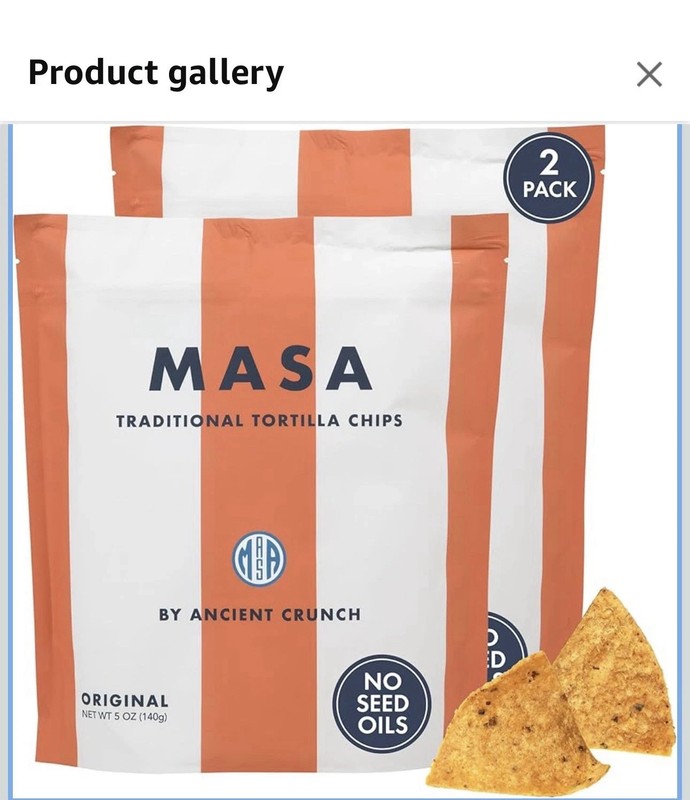 MASA Chips Original Corn Tortilla Chips – Naturally Grown with Grass Fed T