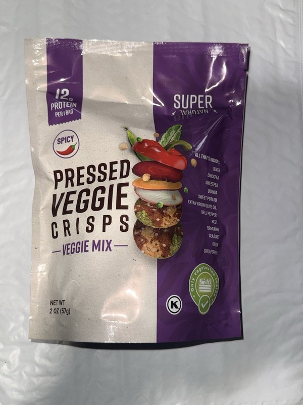 Supernatural Pressed Veggie Chips 2oz