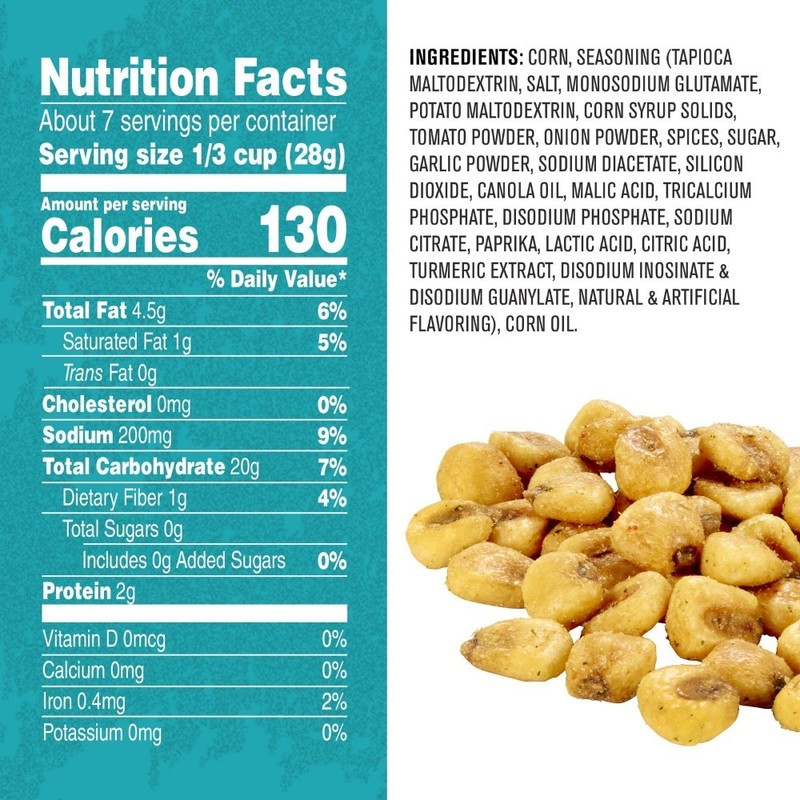 (6 pack) CORN NUTS Ranch Crunchy Corn Kernels Flavored Nuts Snack, 7 oz gallery