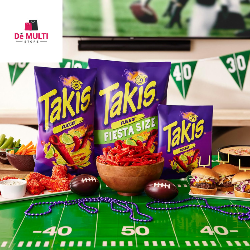 Takis Fuego 17 oz Fiesta Size Bag, Hot Chili Pepper & Lime Flavored Extreme gallery