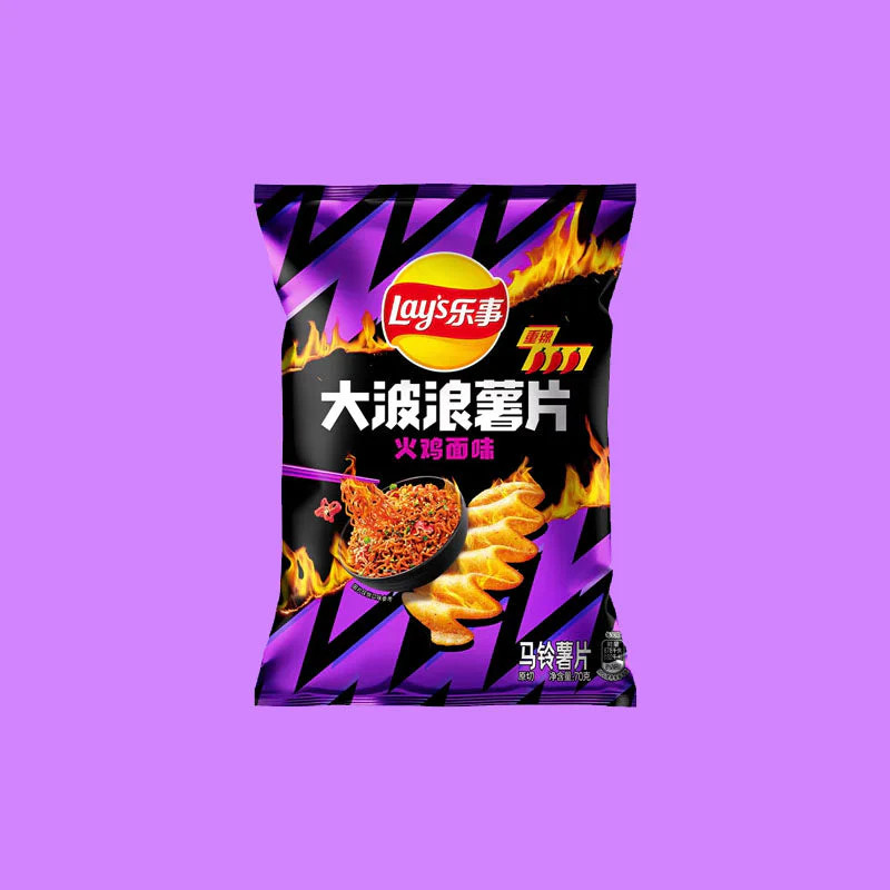 Lay’s Wavy Buldak Ramen 70g (China) Exotic Snacks
