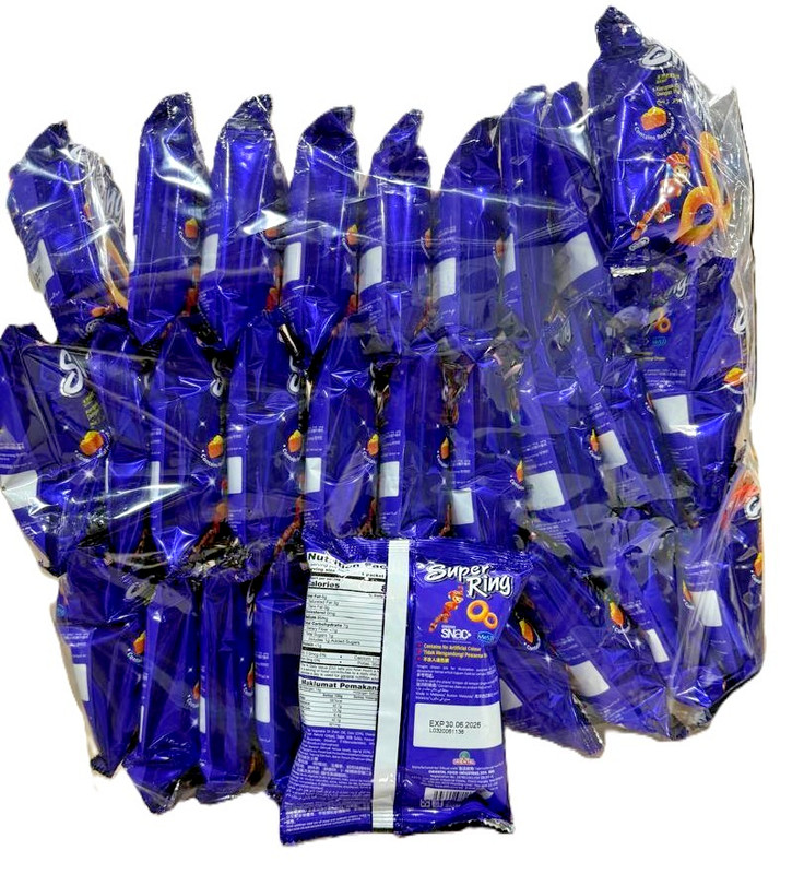 Super Ring Cheese Snacks Malaysia Favorite 14g X 30's - 1 Pack gallery