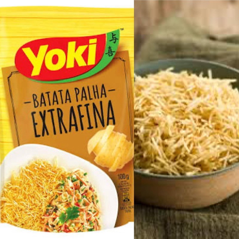 Batata Palha Extrafina Yoki 100g (3.5oz) | Brazilian Extra Fine Potato Sticks