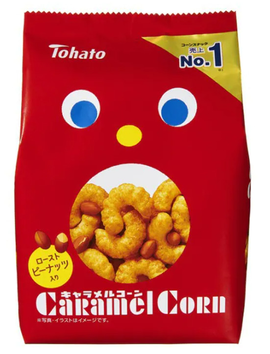 Caramel Corn snack 75g Tohato Japan